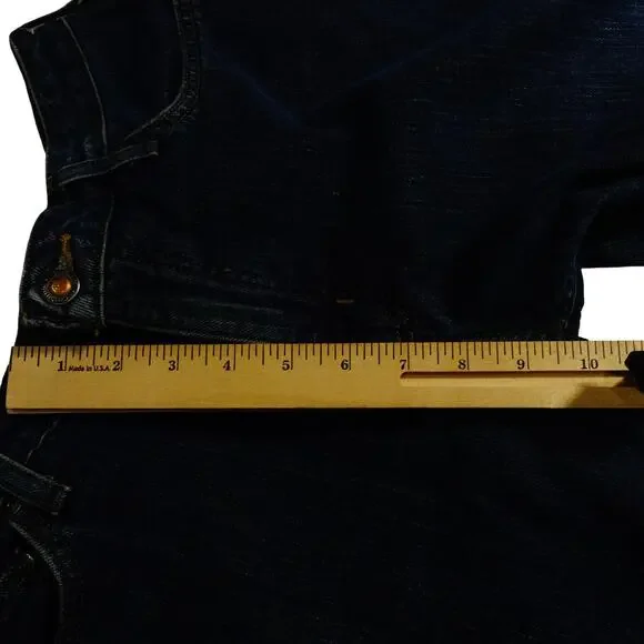 Carhartt Relaxed Fit Work Blue Jeans Womens Size 10 x 30 - Picture 6 of 11